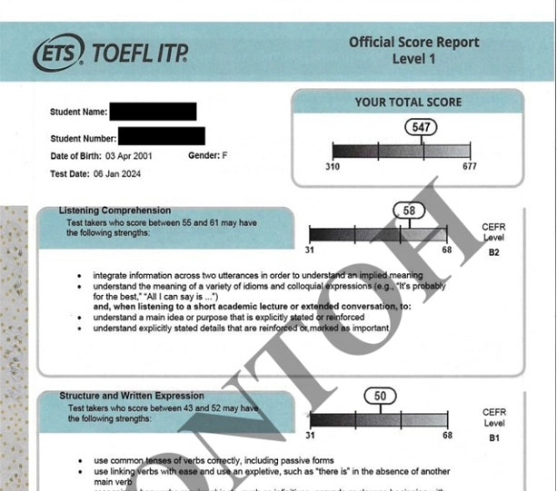 Tes TOEFL ITP Online - Panduan Pendaftaran