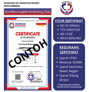 TES TOEFL Gratis